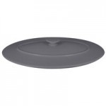 RAK Porcelain Chef's Fusion 11 oz. Stone Gray Porcelain Frying Pan - 6/Case