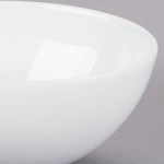 10 Strawberry Street RVL0031 Royal Oval 7 oz. White Porcelain Bowl - 24/Case