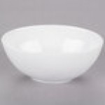 10 Strawberry Street RVL0031 Royal Oval 7 oz. White Porcelain Bowl - 24/Case