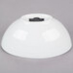 10 Strawberry Street RVL0031 Royal Oval 7 oz. White Porcelain Bowl - 24/Case