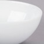 10 Strawberry Street RVL0031 Royal Oval 7 oz. White Porcelain Bowl - 24/Case