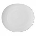 10 Strawberry Street RVL0031 Royal Oval 7 oz. White Porcelain Bowl - 24/Case
