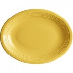 Acopa Capri 4.5 oz. Citrus Yellow Stoneware Fruit Bowl / Monkey Dish - 48/Case