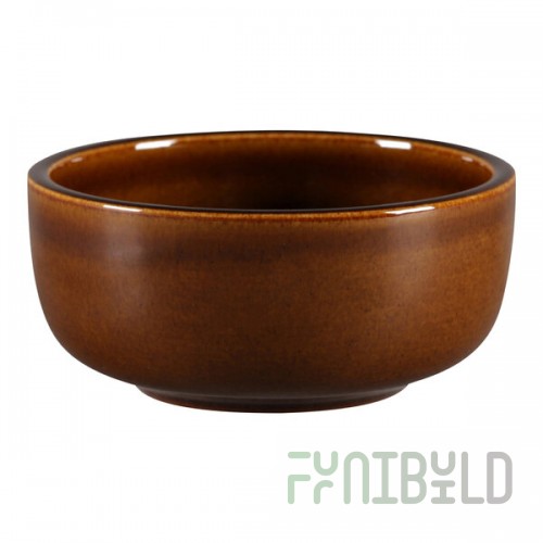 RAK Porcelain Rakstone Ease 6.75 oz. Honey Porcelain Ramekin - 12/Case