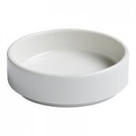 Ariane Miniature 2.5 oz. Ivory Round Tapered Porcelain Coupe Bowl - 18/Case