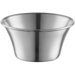 Vollrath 46714 4 oz. Smooth Stainless Steel Round Flared Rim Sauce Cup Vollrath 46714 4 oz. Smooth Stainless Steel Round Flared Rim Sauce Cup
