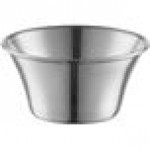 Vollrath 46714 4 oz. Smooth Stainless Steel Round Flared Rim Sauce Cup Vollrath 46714 4 oz. Smooth Stainless Steel Round Flared Rim Sauce Cup