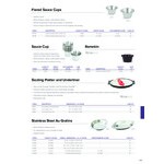 Vollrath 46714 4 oz. Smooth Stainless Steel Round Flared Rim Sauce Cup Vollrath 46714 4 oz. Smooth Stainless Steel Round Flared Rim Sauce Cup