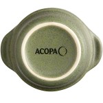 Acopa Embers 2.5 oz. Moss Green Matte Stoneware Sauce Cup - 36/Case