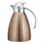 Service Ideas Marquette 33.8 oz. Rose Gold Stainless Steel Insulated Carafe / Server with Push Button Lid MAR10BSPBRG Service Ideas Marquette 33.8 oz. Rose Gold Stainless Steel Insulated Carafe / Server with Push Button Lid MAR10BSPBRG