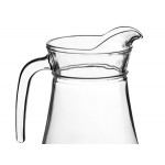 Acopa 44 oz. Glass Pitcher with High Pour Lip Acopa 44 oz. Glass Pitcher with High Pour Lip