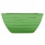 Vollrath 4763235 Double Wall Square Beehive 1.8 Qt. Serving Bowl - Green Apple