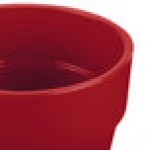 TableCraft CW1445R 2 Qt. Red Cast Aluminum Round Condiment Bowl TableCraft CW1445R 2 Qt. Red Cast Aluminum Round Condiment Bowl