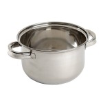 American Metalcraft SSMS9 2 Qt. Stainless Steel Mussel Serving Bowl with Lid