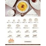 Elite Global Solutions D4142R-CC Macchiato 9 oz. Chocolate Chip Round Melamine Bowl - 6/Case
