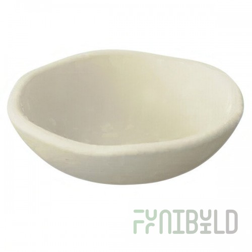 Dalebrook Mineral from Global Tableware Collective 15.2 oz. Cream Crackle Melamine Bowl - 6/Case