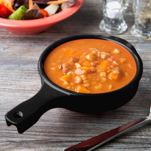GET HSB-112-BK 12 oz. Black Elegance Black Bowl - 24/Case