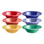 Acopa Foundations 4 oz. Tan Narrow Rim Melamine Fruit Dish - 12/Case