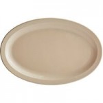 Acopa Foundations 4 oz. Tan Narrow Rim Melamine Fruit Dish - 12/Case