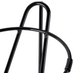 Cal-Mil C1222-8 Iron Black Three Tier Round Bowl Stand - 8 Cal-Mil C1222-8 Iron Black Three Tier Round Bowl Stand - 8