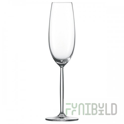 Schott Zwiesel Diva 7.4 oz. Flute Glass by Zwiesel Fortessa Tableware Solutions - 6/Case