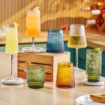 Acopa Lore 12 oz. Green Stemless Wine Glass - 12/Case Acopa Lore 12 oz. Green Stemless Wine Glass - 12/Case