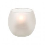 Hollowick 5119S Small Smoke Lustre Glass Bubble Tealight Lamp Hollowick 5119S Small Smoke Lustre Glass Bubble Tealight Lamp