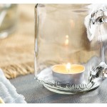 Acopa 16 oz. Mason Candle Holder with Handle - 12/Case