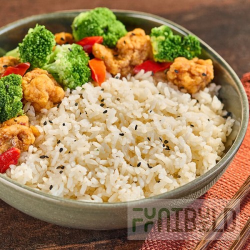 Lotus Foods Organic Long Grain White Jasmine Rice 30 oz. - 6/Case