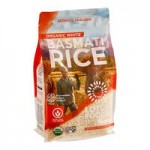 Lotus Foods Organic Long Grain White Jasmine Rice 30 oz. - 6/Case