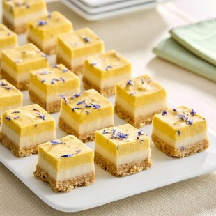 Nats Rawline Plant-Based Vegan Lime and Mango Mini Raw Cake Square 0.85 oz. - 20/Case Nats Rawline Plant-Based Vegan Lime and Mango Mini Raw Cake Square 0.85 oz. - 20/Case