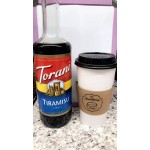 Torani Tiramisu Flavoring Syrup 750 mL Glass Bottle - 12/Case