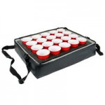 Sterno Kelly Green Customizable Space Saver Catering XL Insulated Food Carrier, 16