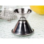 Acopa 0.75 oz. & 1.5 oz. Stainless Steel Classic Jigger