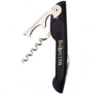 Franmara Barracuda Two-Step Waiter's Corkscrew with Black Handle 2033-01