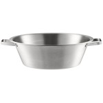 Vollrath 72120 12 Qt. Stainless Steel Utility Pail with Handles - 16 1/2 Vollrath 72120 12 Qt. Stainless Steel Utility Pail with Handles - 16 1/2