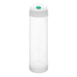 San Jamar EZ-KLEEN® 24 oz. Sauce Bottle with Small Valve 857324S