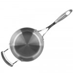Vollrath 49414 Miramar® Display Cookware 2 Qt. Tri-Ply Stainless Steel Sauce Pan