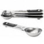 OXO 11180500 Good Grips 8-Piece Magnetic Stainless Steel Measuring Cup and Spoon Set