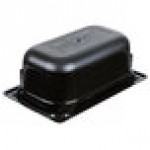 Vollrath 9044420 Super Pan® 1/4 Size Black High Heat Plastic Food Pan - 4 Vollrath 9044420 Super Pan® 1/4 Size Black High Heat Plastic Food Pan - 4