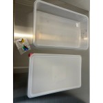 Araven 03030 1/3 Size Translucent Polypropylene Food Pan with Airtight Lid - 4