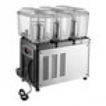 Carnival King RBD3G3 Triple 3 Gallon Bowl Refrigerated Beverage Dispenser - 120V Carnival King RBD3G3 Triple 3 Gallon Bowl Refrigerated Beverage Dispenser - 120V