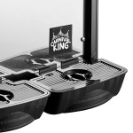 Carnival King RBD3G3 Triple 3 Gallon Bowl Refrigerated Beverage Dispenser - 120V Carnival King RBD3G3 Triple 3 Gallon Bowl Refrigerated Beverage Dispenser - 120V