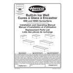 Hatco IWB-6 Six Pan Slanted Drop-In Ice-Cooled Food Well