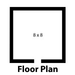 Norlake KODF7788-C Kold Locker 8' x 8' x 7' 7