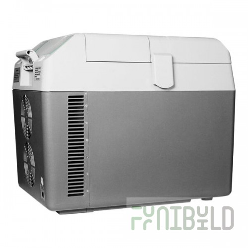 Summit Appliance SPRF26 Accucold .88 Cu. Ft. Gray / White DC-Powered Portable Medical Refrigerator / Freezer - 12/24VDC