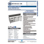 Beverage-Air SPED72HC-18-2 72
