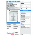 Continental Refrigerator 2FEN-SA-HD 57 Continental Refrigerator 2FEN-SA-HD 57
