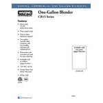 Waring CB15BU 1 Gallon Replacement Food Blender Base Waring CB15BU 1 Gallon Replacement Food Blender Base