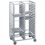 Channel 422A 30 Pan Bottom Load Double Aluminum Bun / Sheet Pan Rack - Assembled
